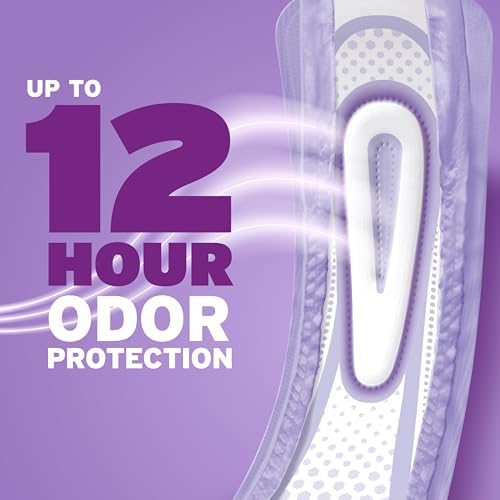 Poise Ultra Thin Incontinence & Postpartum Pads for Bladder Leaks, 7 Drop Ultra Absorbency, Long Length, 22 Count — view 5