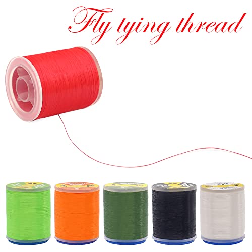 Xfishman Fly Tying Thread Kit 6/0 Fly Tying Supplies Fly Fishing Materials Accessories… #TOP1