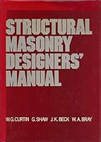 Structural Masonry Designers' Manual 0246112085 Book Cover