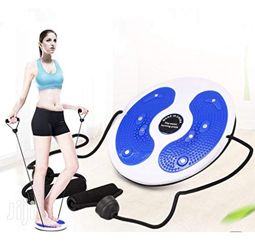 Disco de Torção Cintura Waist Twist Terapia Magnética Azul + Chaveiro CBRN16075