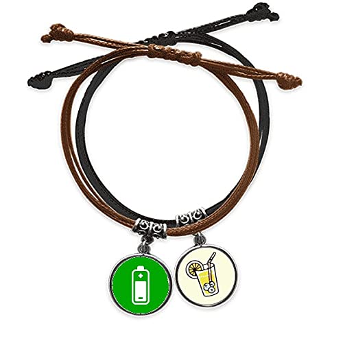 Bracelet vert carré en corde pour dynamiser votre look urbain et décontracté