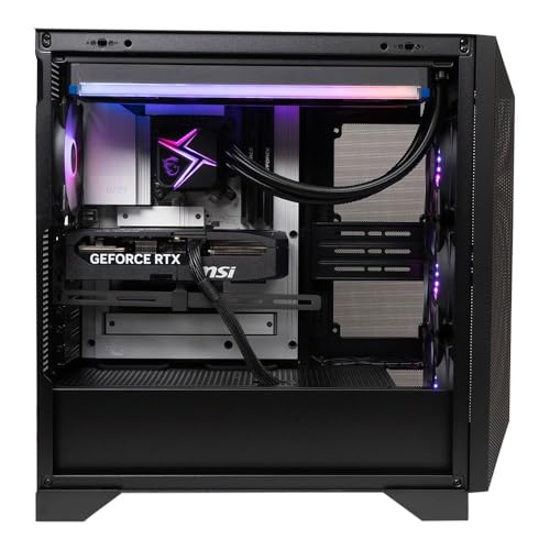 MSI Aegis RS2 AI Gaming PC Intel Core Ultra 7 265K 3.3GHz Processor; NVIDIA GeForce RTX 5070 12GB GDDR7; 32GB DDR5-6000 RAM; 2TB M.2 NVMe SSD; Liquid 360 Cooler; Win11 Home; WiFi 7; 2.5GbE LAN - PC Desktop - Immagine 3