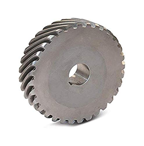 Boston Gear H1015L Plain Helical Gear, 45 Degree Helix, 14.5 Degree Pressure Angle, 0.750 Bore, 10 Pitch, 15 Teeth, Steel, LH