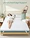 Releep 3 Inch Full XL Gel High Density Mattress Topper, Cooling Firm Bed Topper for Pressure Relief, Orthopedic Support Mattress Topper with Non-Slip Washable Cover, CertiPUR-US Certified