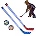子供用アイスホッケースティック,キッズホッケースティックとボールセット | ユースホッケートレーニング器具 ホッケースターターセット 男の子 女の子への誕生日プレゼントに最適