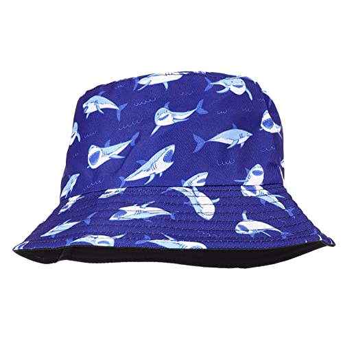 Chapeau anti UV homme femme : lot de 4 chapeaux de seau de soleil en coton respirant