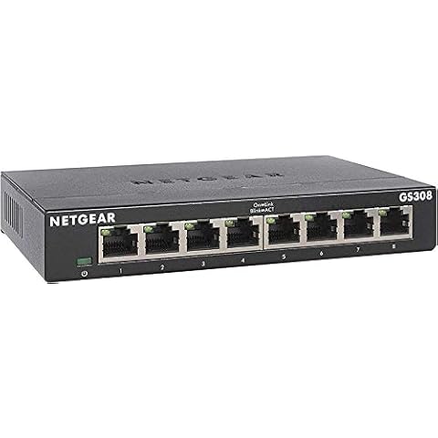 NETGEAR 8 Port Gigabit Network Switch GS308 Cover