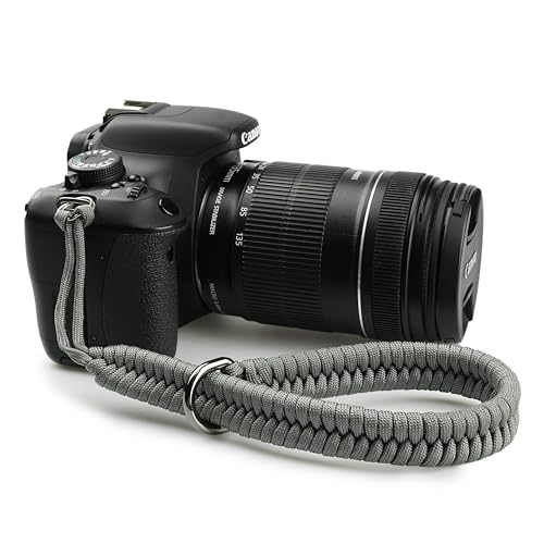 SUNYA Camera Wrist Strap, Paracord Camera Hand Sling, Quick Release, Portable Attachment fit for Canon Nikon, Fuji, Sony, DSLR