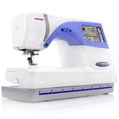 Janome Memory Craft MC 9500 Sewing and Embroidery Machine w/ 90 Built-In Embroidery
