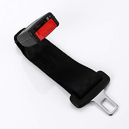 HIIXHC Seat Belt Extender, Buckles Extender Safety Certified Universal Extension Socket Connector Metal Tongue 2PCS Seat Belt Extender and 2PCS Safety Belt Buckle