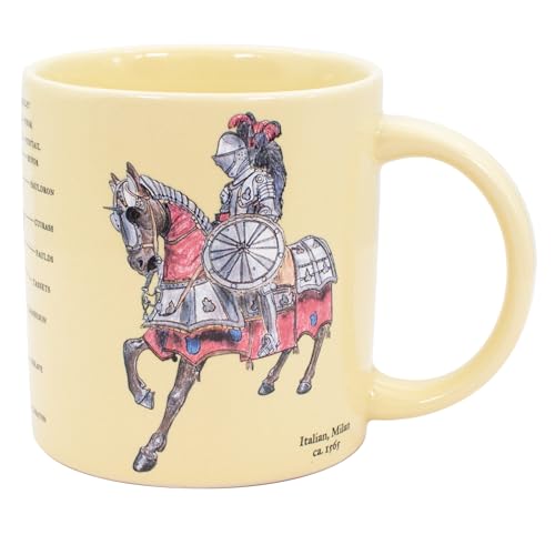 Taza Arms and Armor de cerámica 12 oz con caja de regalo miniatura 1
