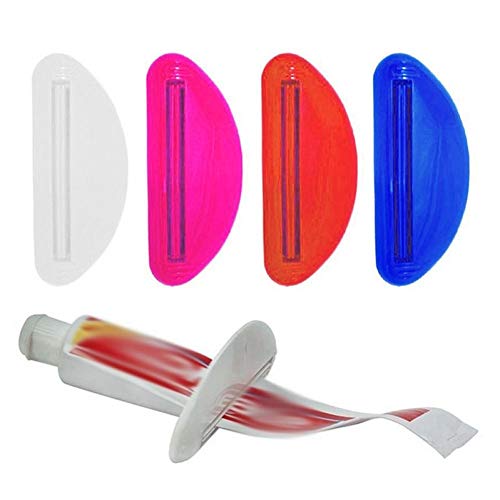 Tubo De Pasta De Dientes Dispensador del Exprimidor, Clips De Plástico De Pasta De Dientes para Baño, Exprimidores Herramienta para La Pasta De Dientes, Crema De Manos, Tubo De La Pintura