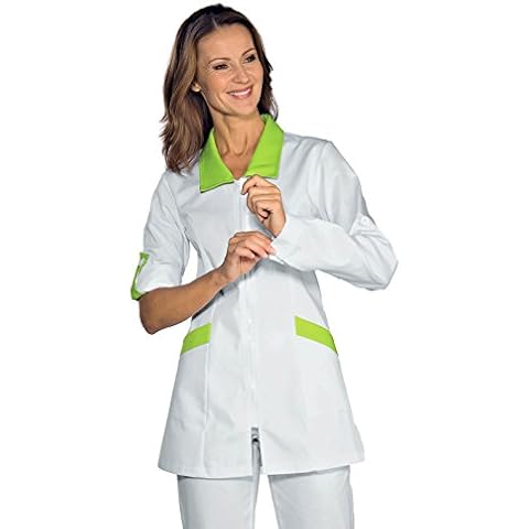 Robinson Damen Kasack Hawaii weiß+maigrün Größe XL Cover