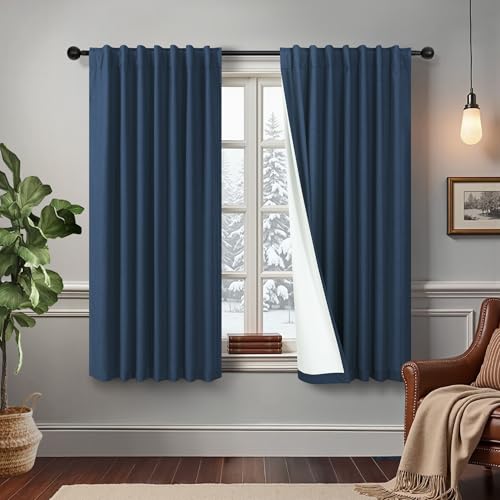 Small Window Curtains for Bathroom Sink Short Length 2 Panel