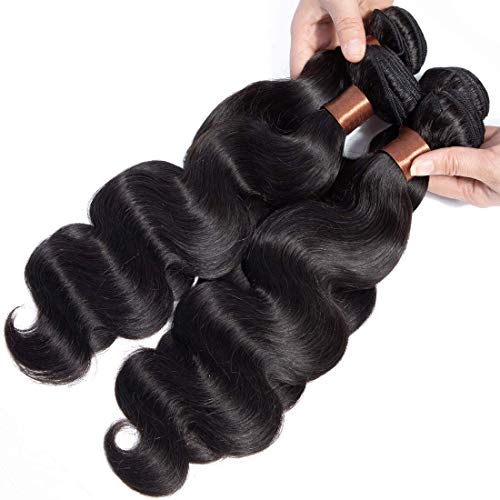 Cranberry Hair Unprocessed Peruvian Virgin Hair Body Wave One Bundle Virgin Human Hair Extension Weave Natural Black Color Hair(18) #TOP6
