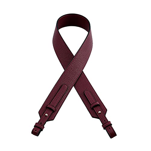 MOISTRI Grain Leather Purse Strap Adjustable Crossbody Replacement Straps for Handbags Monk Head Screws Detachable Gold Clasps Long Winered by MOISTRI - Used condition - US$14.95