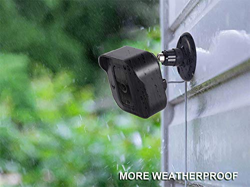 Blink Outdoor Camera Wall Mount, 360° Adjustable Mount and Weather Proof Protective Housing with Blink Sync Module Outlet Mount for Blink XT2 Indoor Outdoor Home Security Camera System (Black, 3 Pack)
