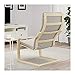 IKEA Poang Armchair Birch Veneer Knisa Light Beige 792.407.90