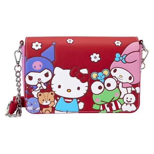 Loungefly Sanrio - Borsa A Tracolla Hello Kitty & Friends, Colori Assortiti