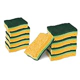 scotch brite esponja abrasiva Limpieza eficaz: elimina fácilmente la grasa y los restos de comida quemados para dejar las ollas, las sartenes y los platos de la noche anterior perfectamente limpios