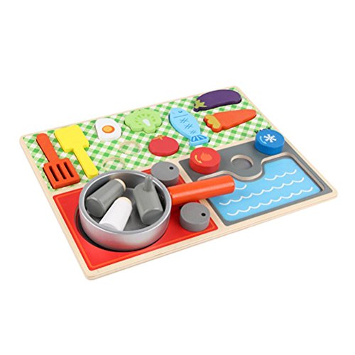 Preisvergleich Produktbild TOYMYTOY Kinderküche Spielzeug mit Kochgeschirr Kochplatten Rollenspiele Zubehör