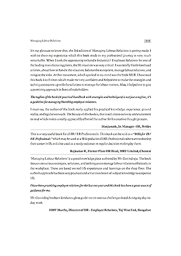 Image of MANAGING LABOUR RELATIONS - 2nd Edition 2019