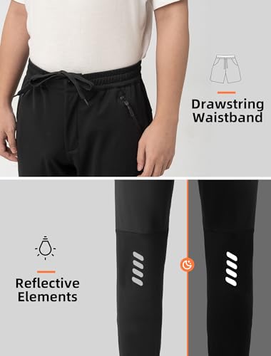 ROCKBROS Calças de ciclismo de inverno masculinas forradas com lã térmica para mountain bike, ajuste