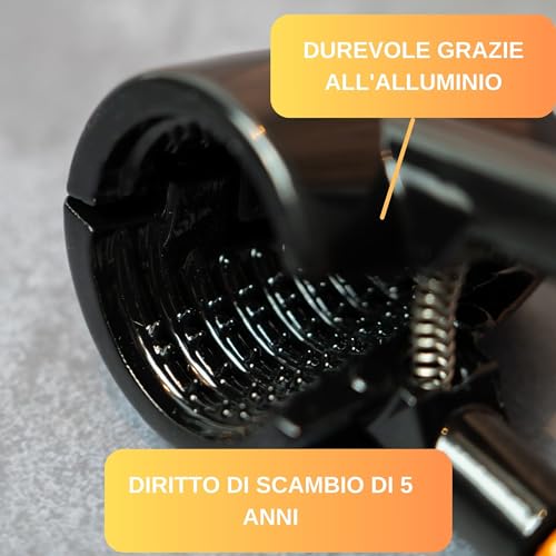 Schiaccianoci con manico in legno pregiato, 16 cm, 100 giorni, test senza rischi, schiaccianoci per noci e noci del Brasile, senza schiacciamento nucleare, incluso e-book con ricette, facile - immagine 4