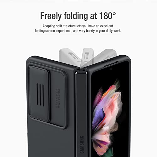 Coque Samsung Z Fold 3 idéale au quotidien pour protection d'objectif et usage bureau