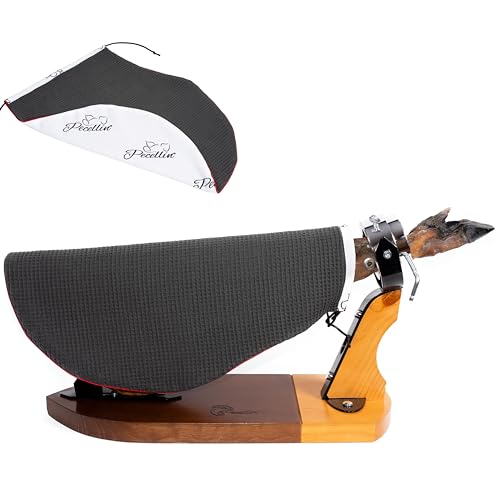 Pecellín Cubre Jamon Profesional - Cubrejamonero Con Doble Tela 57cm, Fabricado En España, Cubrejamon Con 70 Algodon Y 30 Poliester, Funda Para Cubrir Patas Y Paletas De Jamones Gris Oscuro Pecellín Cubre Jamon Profesional - Cubrejamonero Con Doble Tela 57cm, Fabricado En España, Cubrejamon Con 70 Algodon Y 30 Poliester, Funda Para Cubrir Patas Y Paletas De Jamones Gris Oscuro