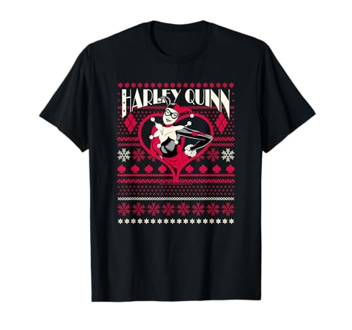 DC Comics Batman Harley Quinn Christmas T-Shirt