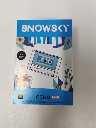 Image of SnowSky /FiiO Echo Mini HiFi Bluetooth MP3 Player, 15Hours Playback, Independent Volume Control with 3.5mm /4.4mm Headphones Outputs (Sky Blue)