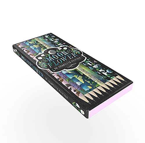 Chronicle Books Moonflower: 10 lápices de grafito