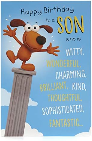 Son Birthday Card - Birthday Card for Him - Funny Birthday Card