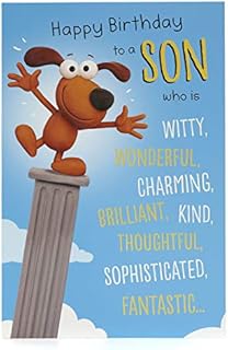 Son Birthday Card - Birthday Card for Him - Funny Birthday Card