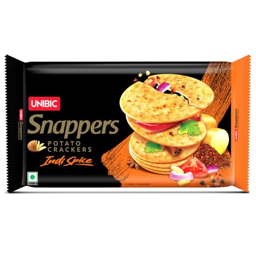 Unibic Snappers Indie spice 560gm /600gm Weight may Vary