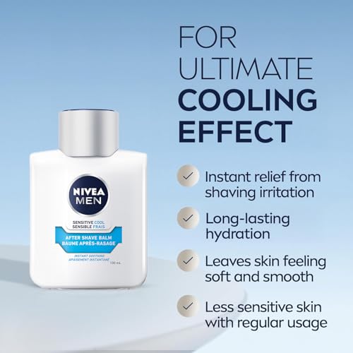 Nivea Men Sensitive Cooling After Shave Balm(100 Ml)(Ship from India) – Ansicht 6
