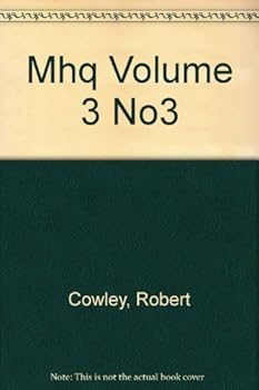 Hardcover Mhq Volume 3 No3 Book
