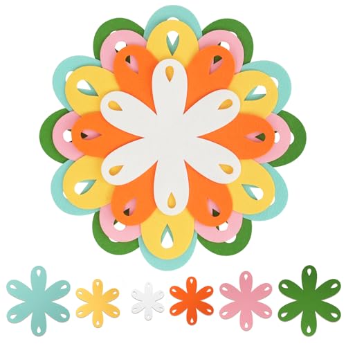 20 Pcs Felt Pot and Pan Protectors Larger & Thicker Colorful Pot Separators Pads 9/12/14/16 Inch for Stacking and Protecting Glassware, Cookware and More (Refreshing)