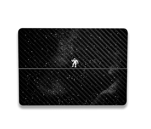 Image of MightySkins Carbon Fiber Skin Compatible with Microsoft Surface Laptop Studio 2 (2023) Full Wrap Kit - Gravity | Protective, Durable Textured Carbon Fiber Finish | Easy to Apply | Made in The USA