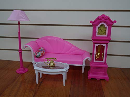 Girl's Favorite Classic Style Luxury Living Room Gloria Doll Furniture's For 11 To 12" Fashion Doll. #TOP1