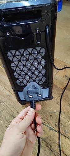 URBNLIVING Portable Air Cooler AC Fan Conditioner Ventilation Unit on Wheels with 2 Ice Packs Black - Image 6
