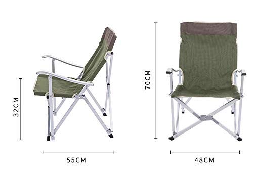 Chaise camping de peche pliante portable pour pause dejeuner - 3