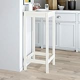 💟¡Toma una copa de tu vino favorito o disfruta de una buena comida con tu familia y amigos alrededor de esta bonita mesa de bar de madera! Madera de pino maciza: Esta mesa de fiesta está hecha de madera de pino maciza.