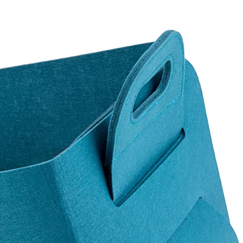 Baú dobrável para brinquedos – caixa de armazenamento de brinquedos infantil de feltro dobrável | ba