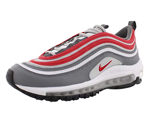 Nike Air Max 97 Boys Shoes Size 6, Color: Smoke Grey/University Red