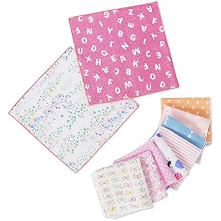 Amazon ミニ ガーゼ ハンカチ 布ティッシュ ミックス柄 おまかせ 10枚セット 日本製 綿100 ダブルガーゼ 男の子 女の子 赤ちゃん ベビー お口拭き 18 18cm 出産準備 沐浴 女の子セット ガーゼ ガーゼハンカチ ベビー マタニティ 通販