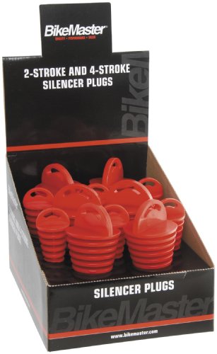 BikeMaster Rubber Muffler Plugs, 12 pc.