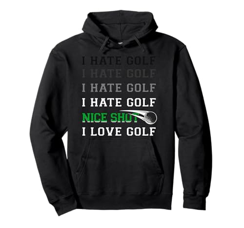�S���t ���B���e�[�W I Hate Golf Nice Shot I Love Golf �p�[�J�[