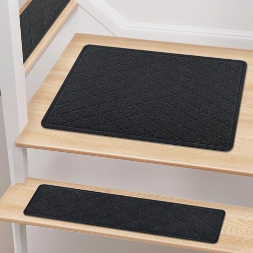 KOOTETA Stair Treads Non Slip Landing Rug for Wooden Steps